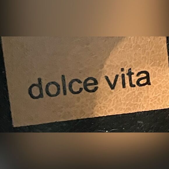 Dolce Vita soft suede 2 western tan women’s heeled ankle boot 8 (9.5” long) - Picture 7 of 8